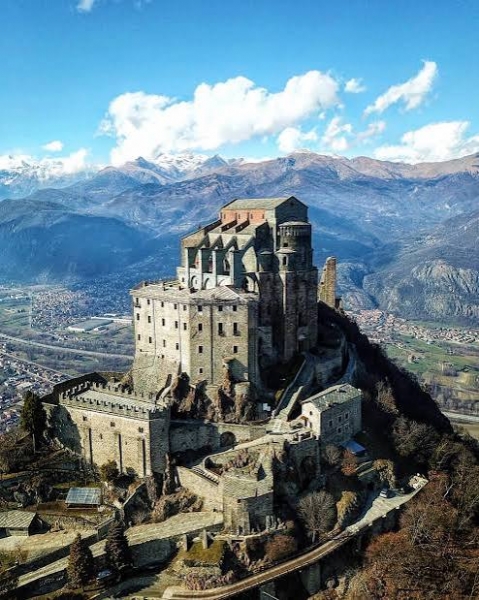 la SACRA di SAN MICHELE e abbazia di NOVALESA